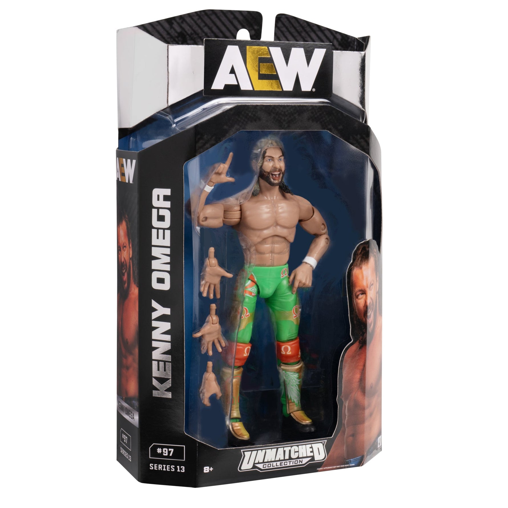 AEW Unmatched 6-Inch Kenny Omega Figure - Image 14