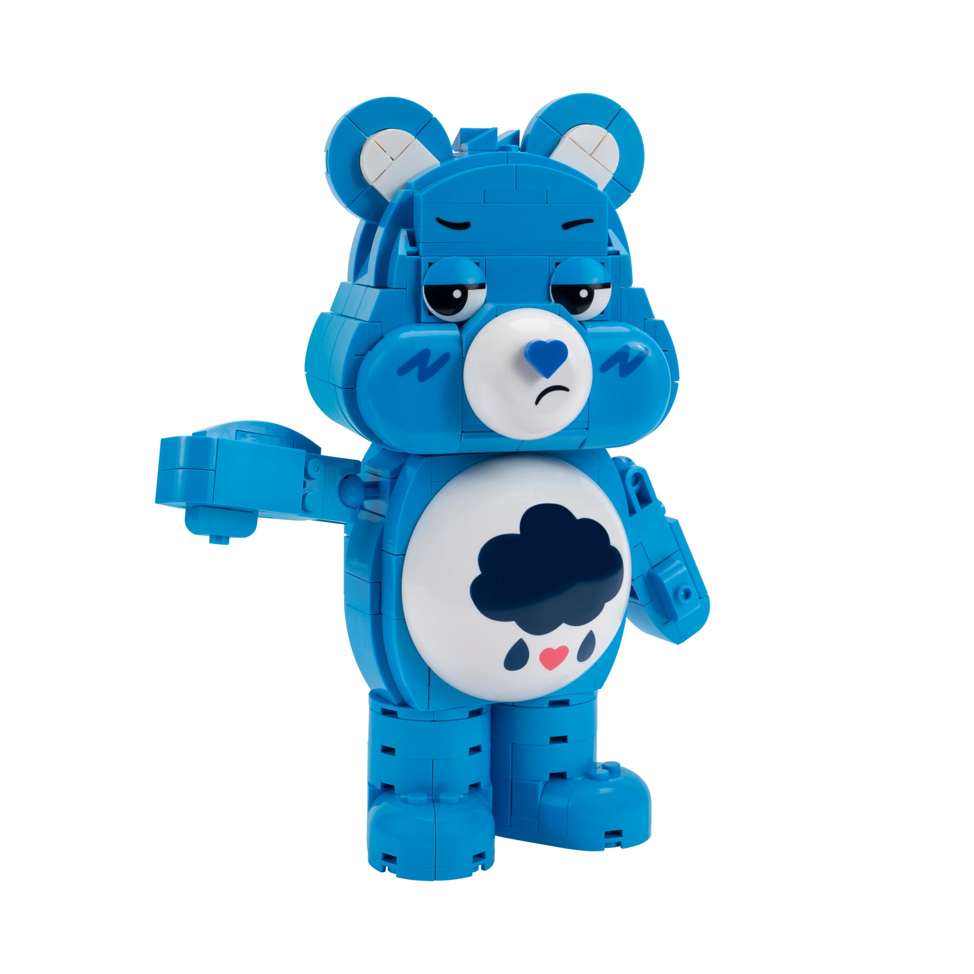 Care Bears Grumpy Bear Building Set - 7-Inch Buildable Articulated Figure - Image 9