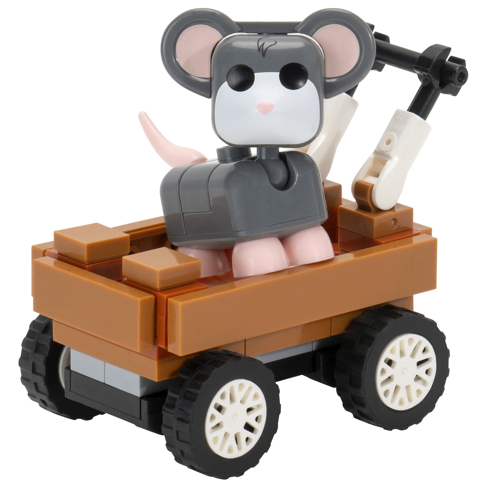 Adopt Me Mouse & Crate Stroller Building Set - Image 4