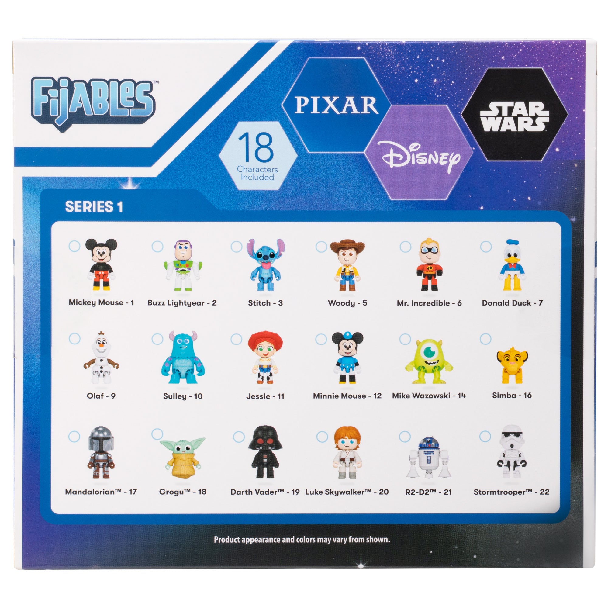 Fijables Disney. Pixar. & Star Wars 18-Pack (Series 1) - Image 26