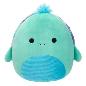 12-Inch Cascade the Teal Turtle with Tie-Dye Shell