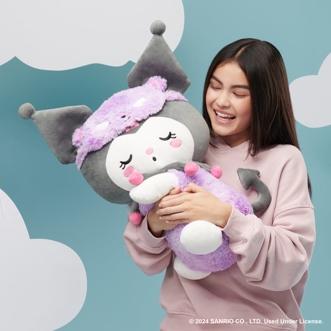 Hello Kitty and Friends 18-Inch Sleeping Plush - Kuromi - Image 3