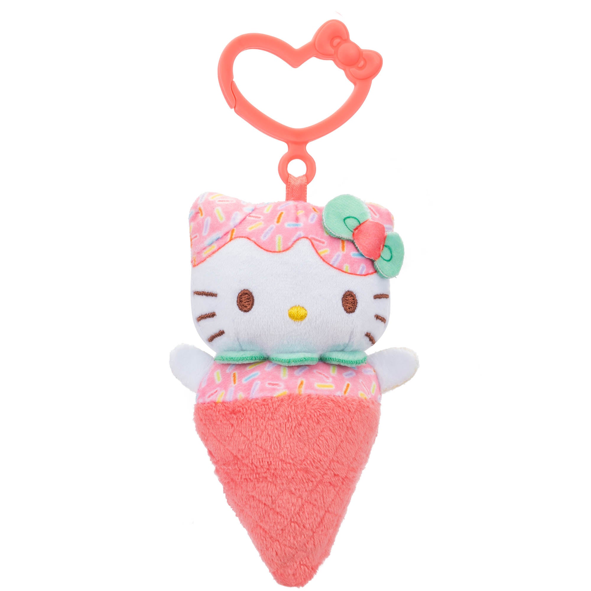 Hello Kitty and Friends 4-Pack Ice Cream Clip-On Plush - Image 3