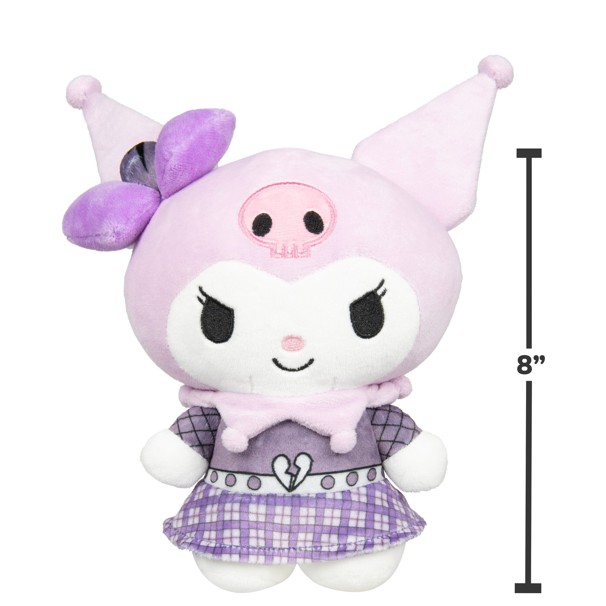 Hello Kitty and Friends Series 2 - Kuromi 8-Inch Punks Plush - Image 5