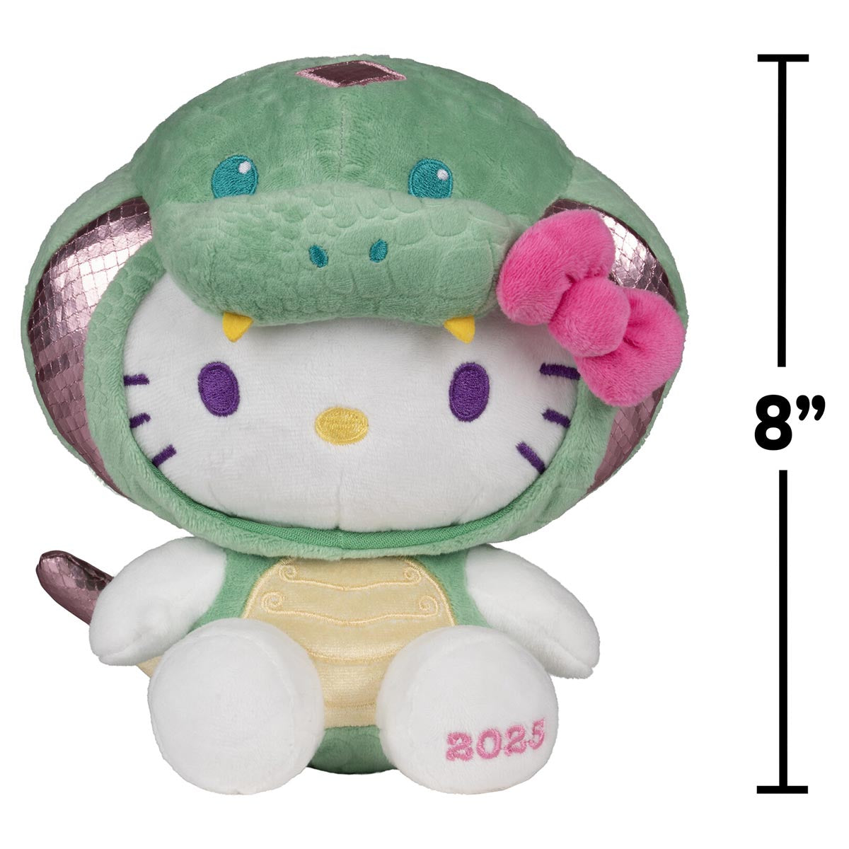 Hello Kitty and Friends 8-Inch Hello Kitty 2025 Year of the Snake New Year Plush - Limited Edition - Image 6