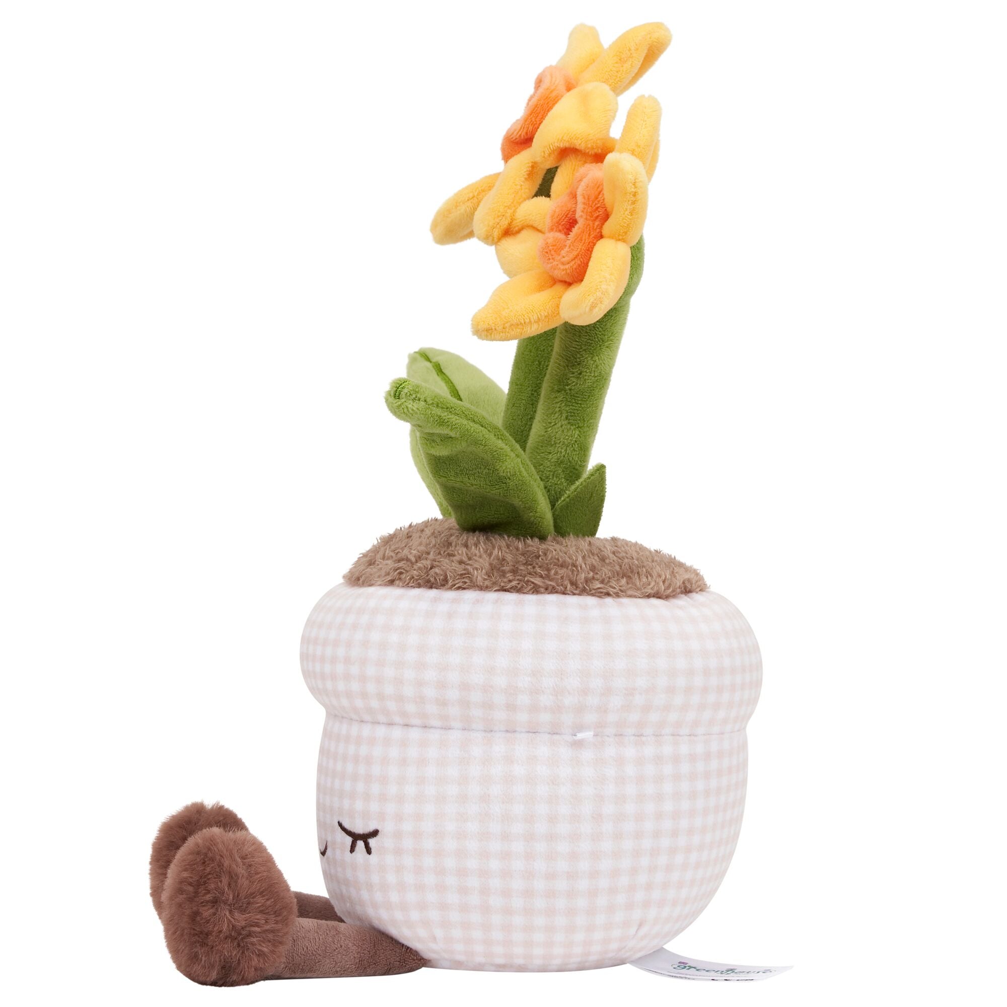 Greenhouse by Russ 12-Inch Daffodil Plush - Image 3
