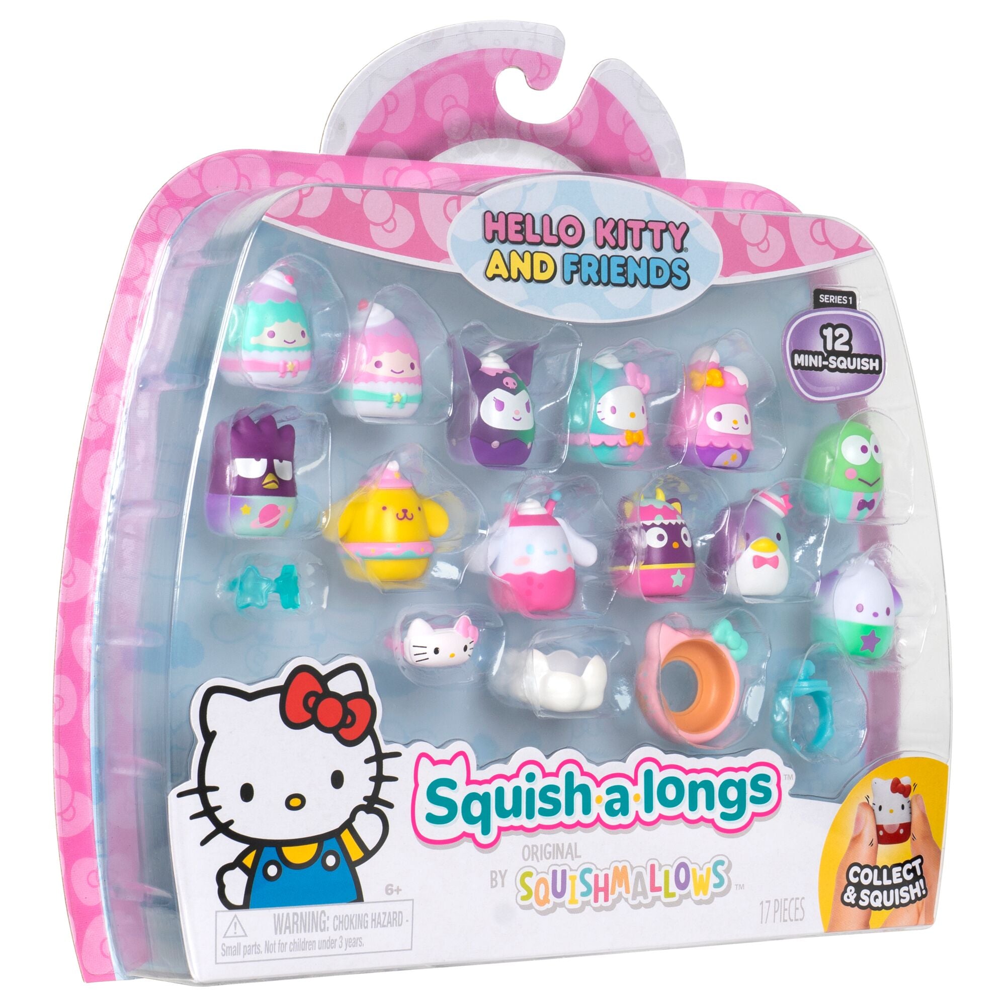 Squish-a-longs Hello Kitty and Friends Dreamland 12-Pack - Image 8
