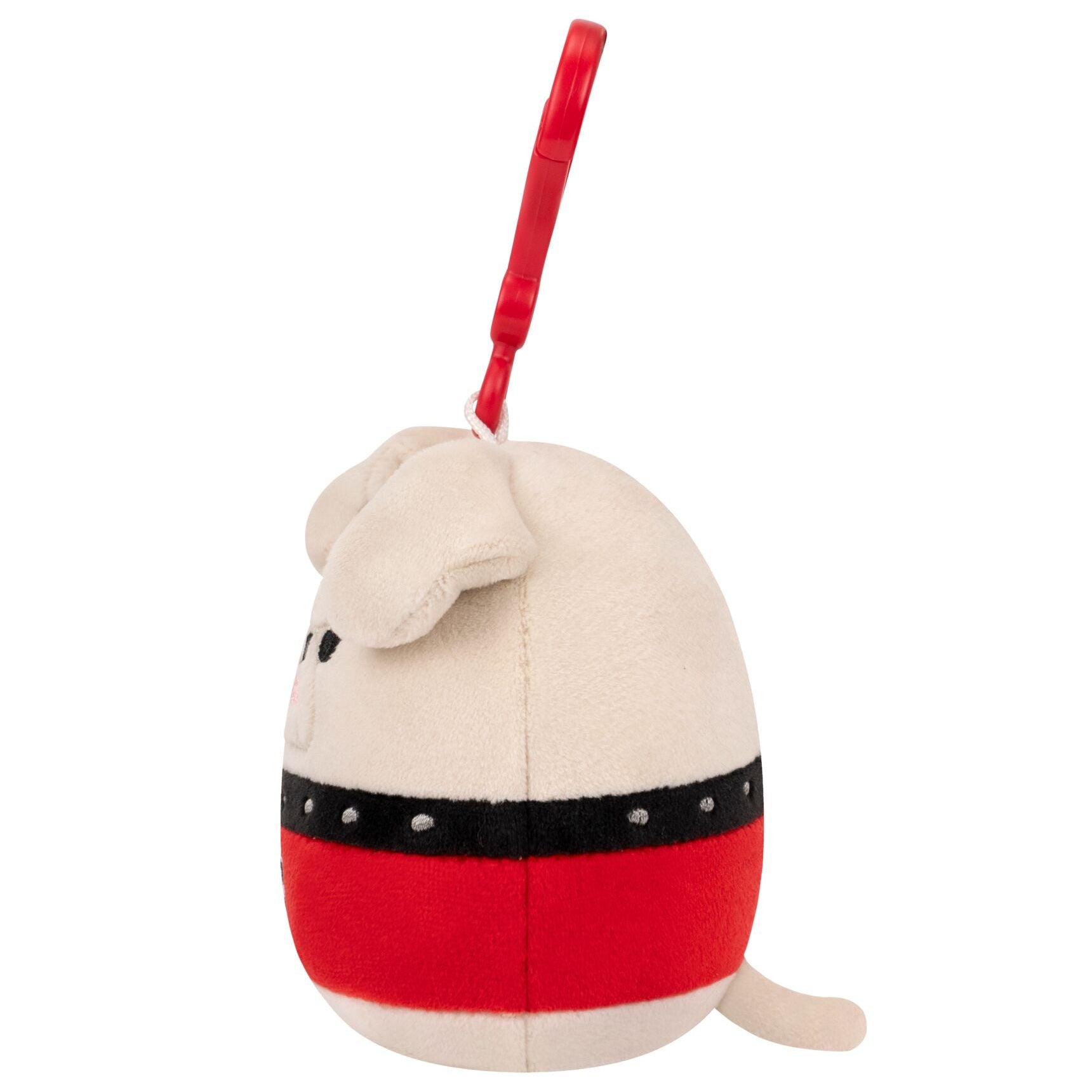 University of Georgia 3.5-Inch Hairy Dawg Plush Clip - Image 4