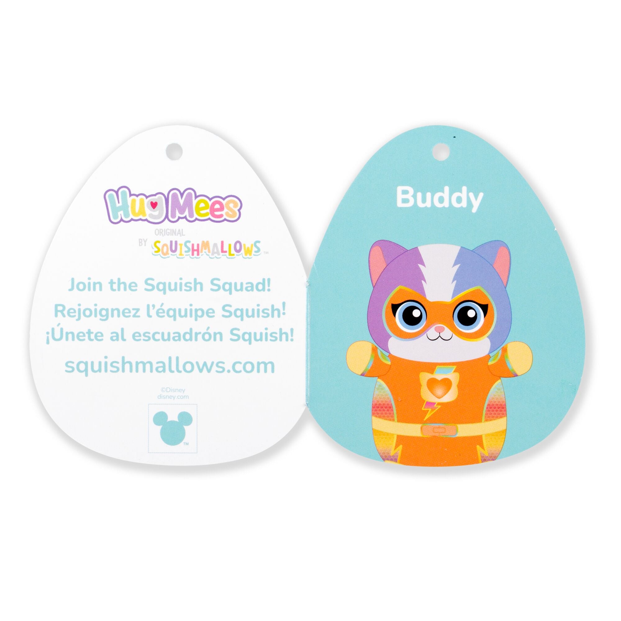 Disney SuperKitties 10-Inch Buddy HugMees - Image 6