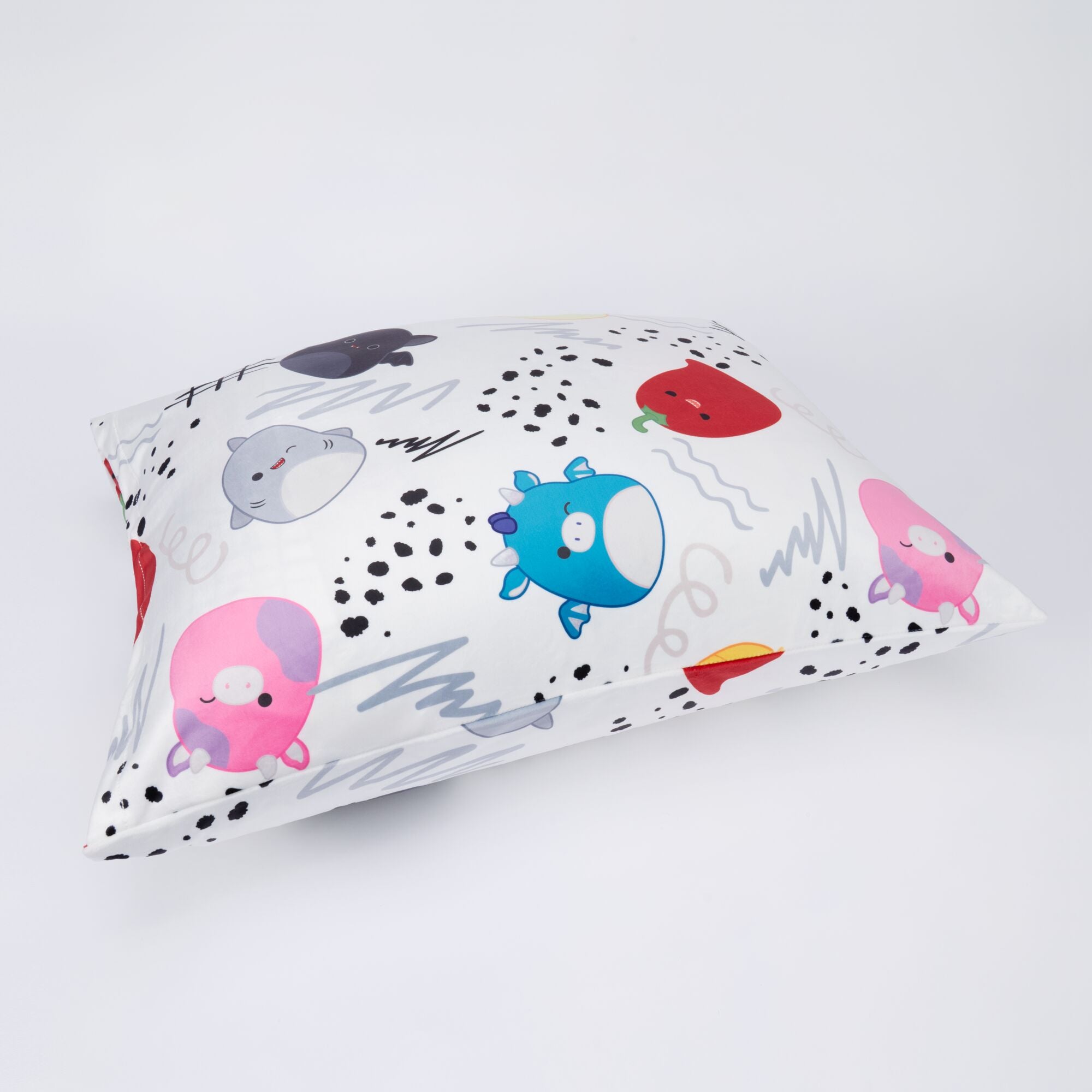 Squish Vibes White SquishPillow Pillowcase (Standard) - Image 4