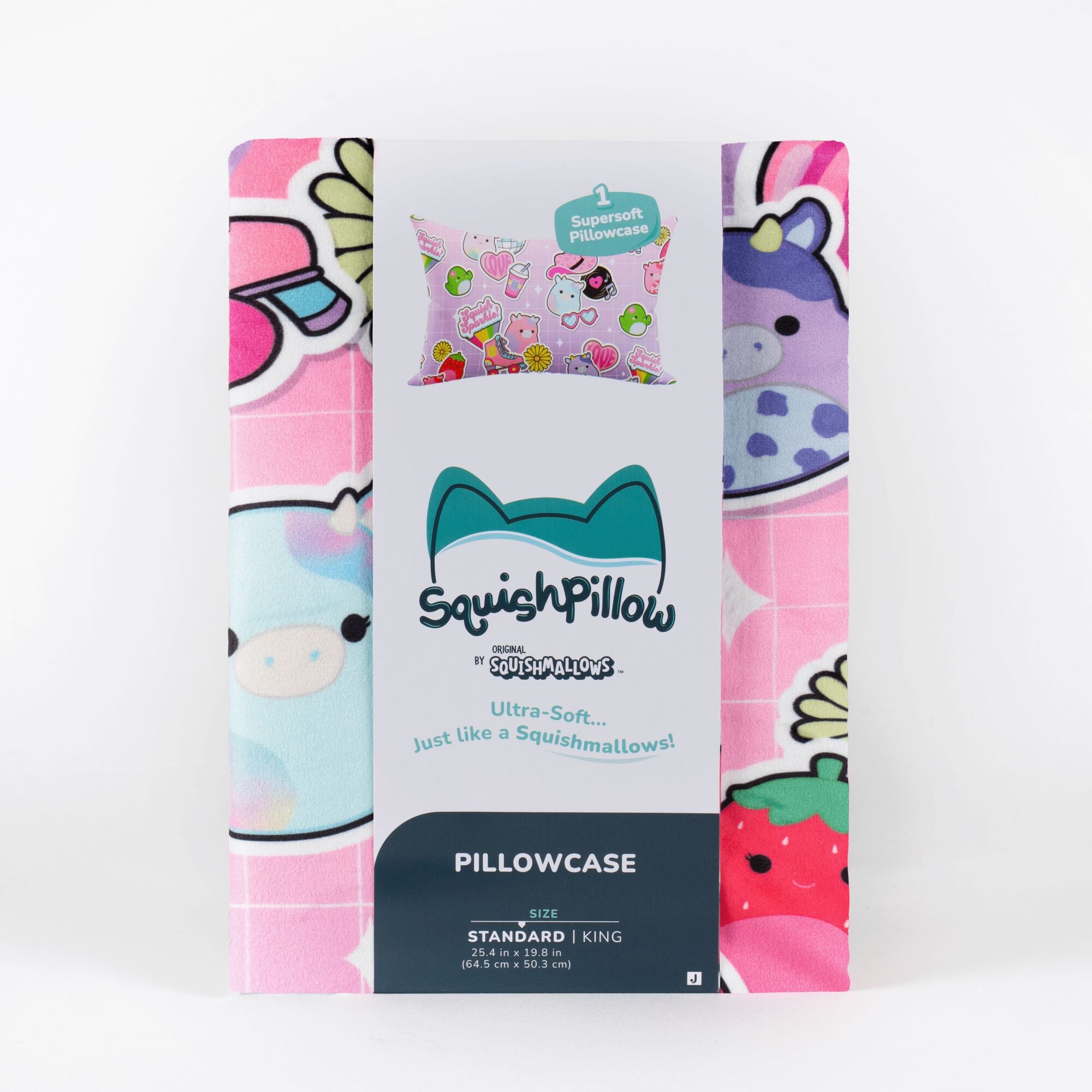 Squish Sparkle SquishPillow Pillowcase (Standard) - Image 2
