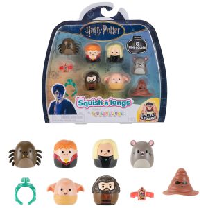 Squish-a-longs Harry Potter Mini-Squish and Accessory 6-Pack Style 2