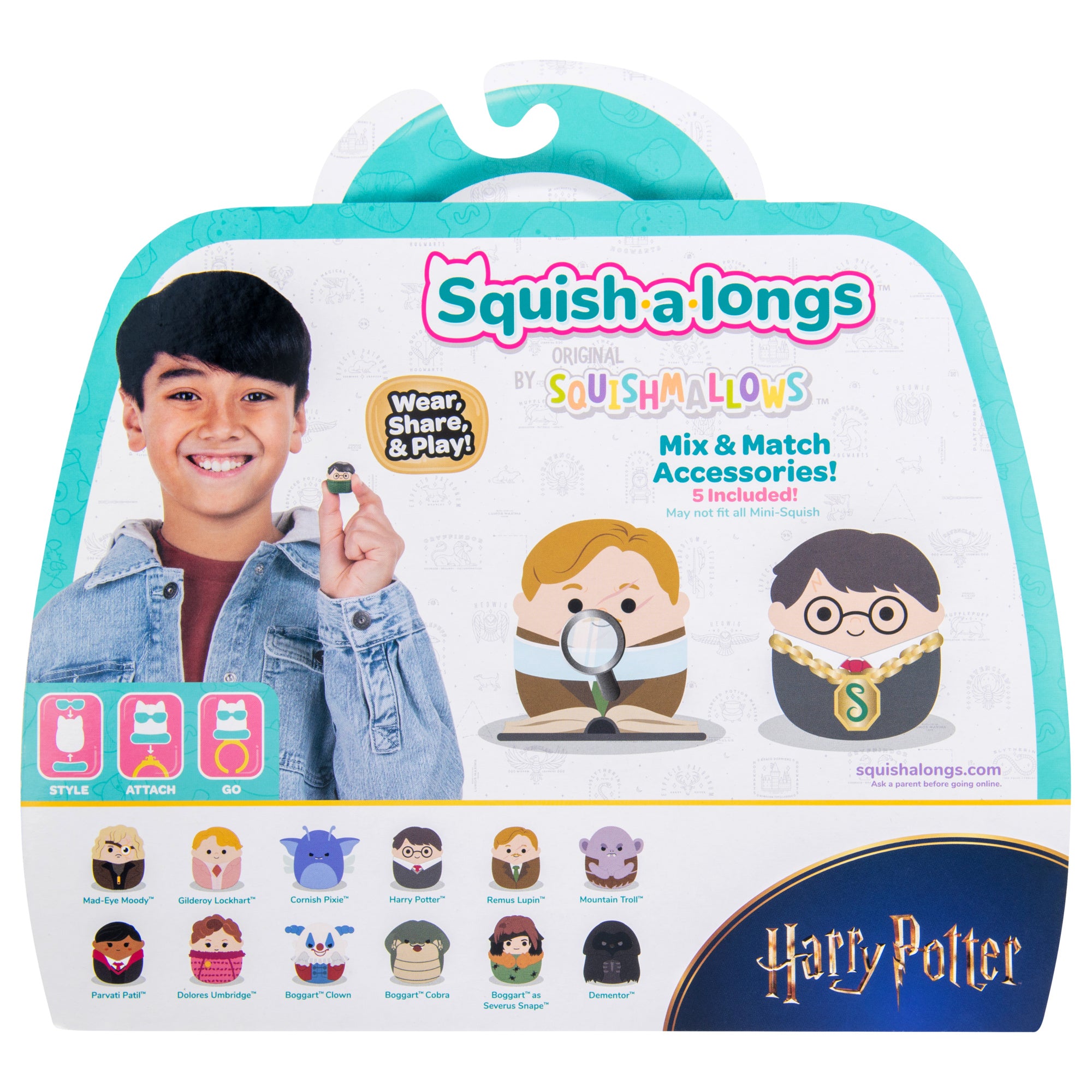 Squish-a-longs Harry Potter Mini-Squish + Accessory 12-Pack – Defense Against the Dark Arts Class - Image 10
