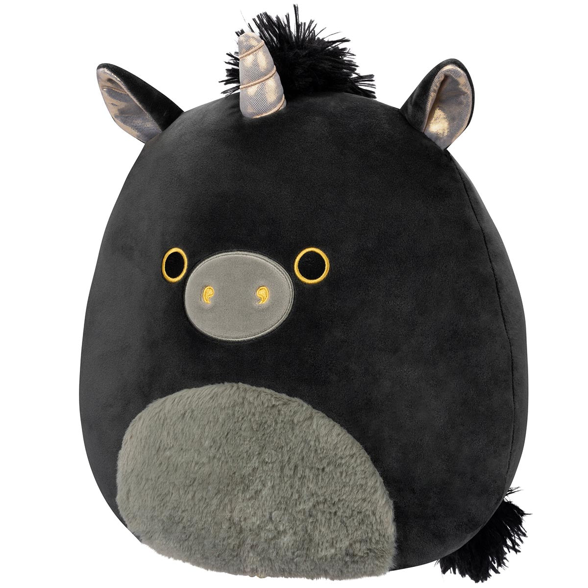 12-Inch Nicolita the Black and Gold Unicorn - Image 2