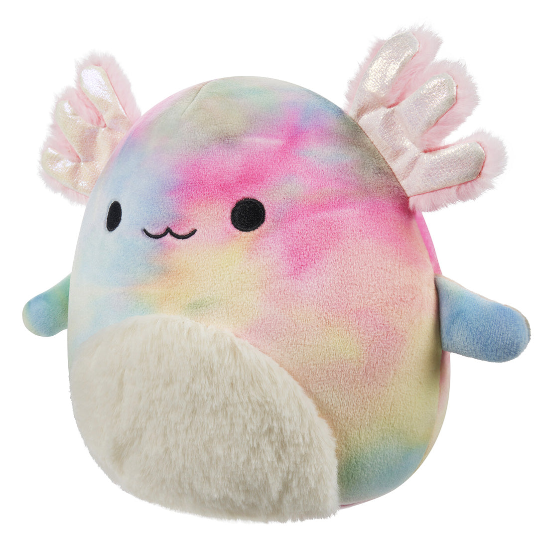 11-Inch Tinley the Rainbow Tie-Dye Axolotl - Image 2