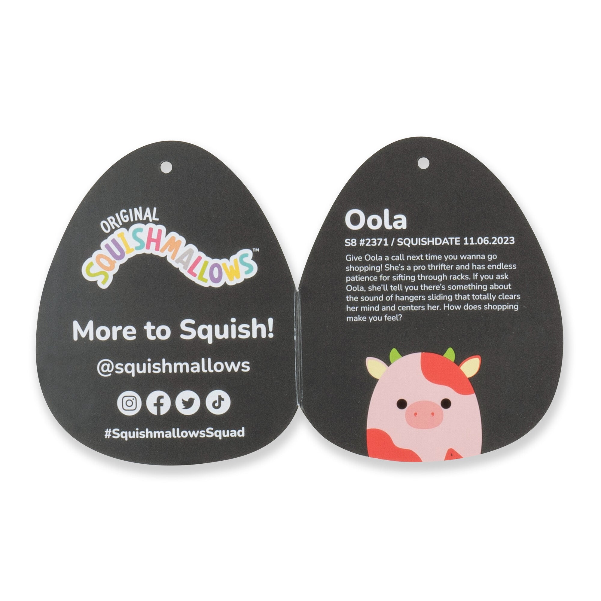 8-Inch Select Series: Oola Watermelon Scented Cow - Image 6