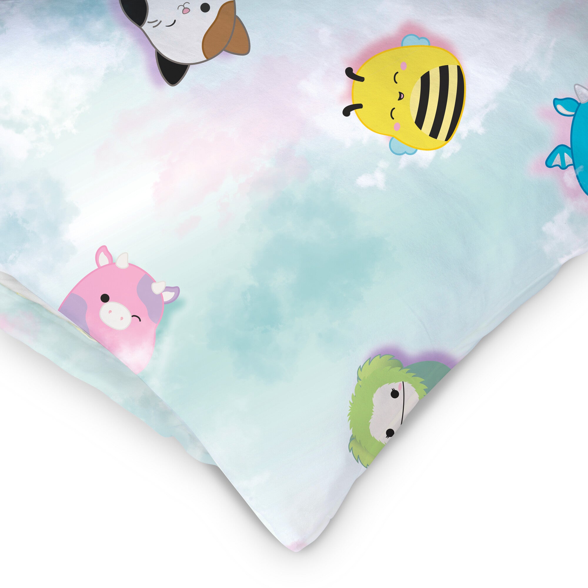 On Cloud 9 Blue SquishPillow Pillowcase (Standard Size) - Image 4