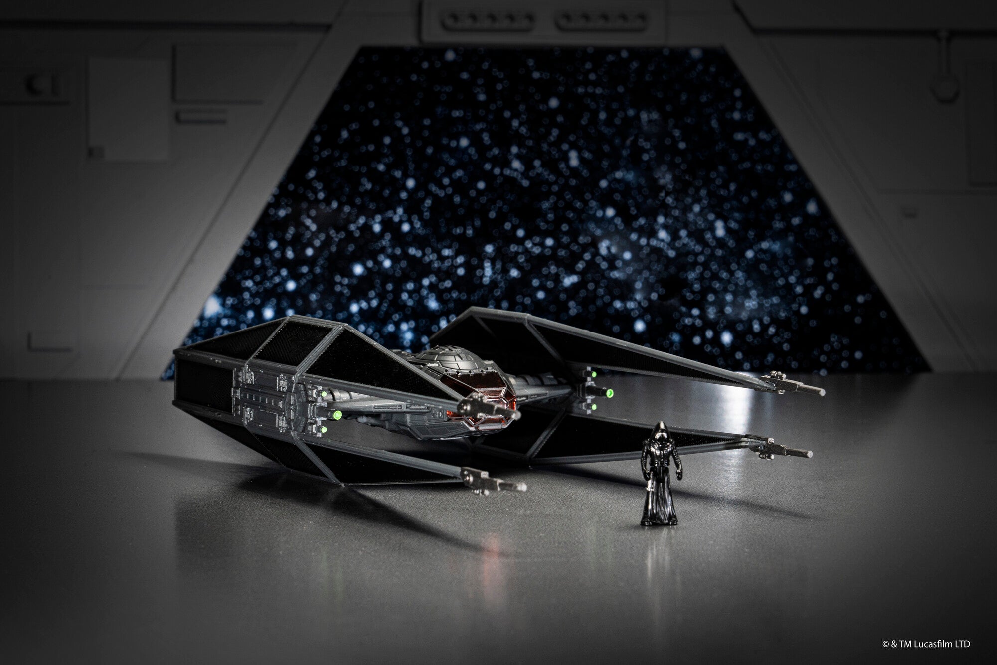 STAR WARS Micro Galaxy Squadron TIE Silencer - Image 5