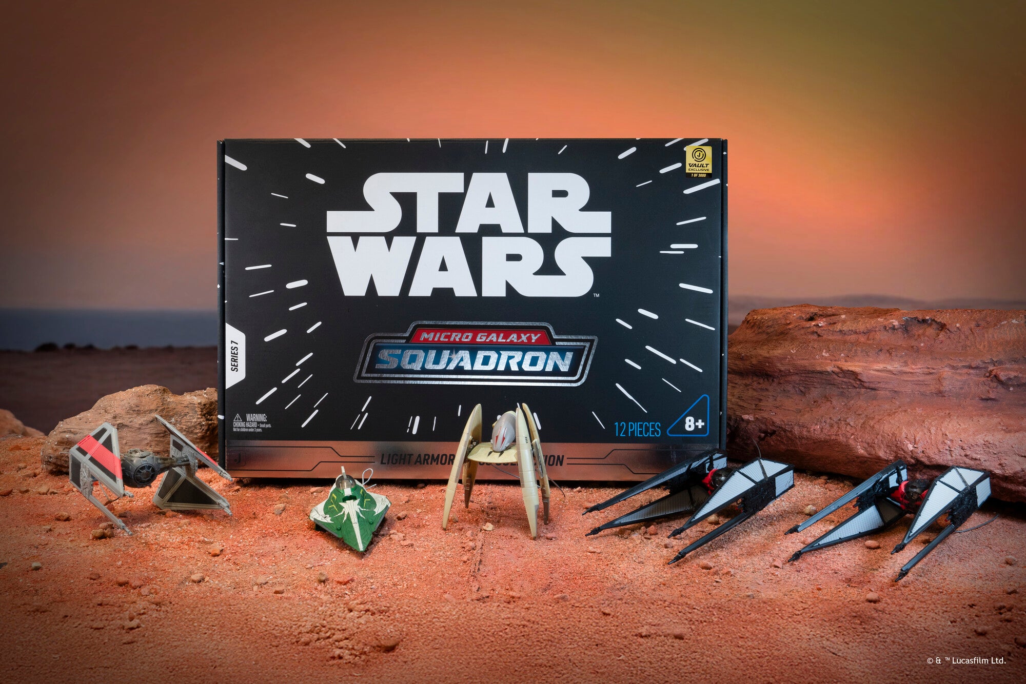 STAR WARS™ Micro Galaxy Squadron Light Armor Class Collection (Series 7) - Image 3
