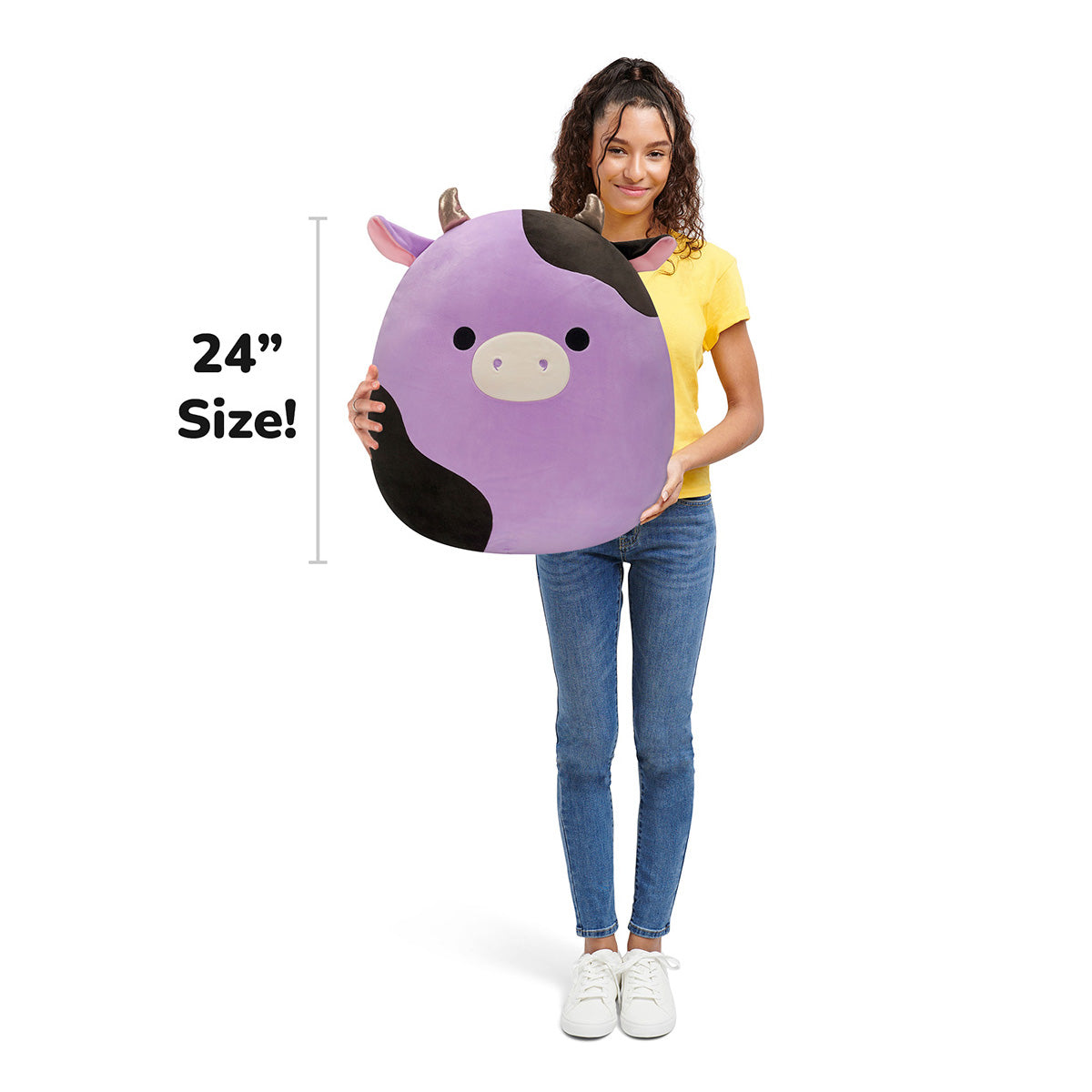 24-Inch Alexie the Purple and Black Cow - Image 7