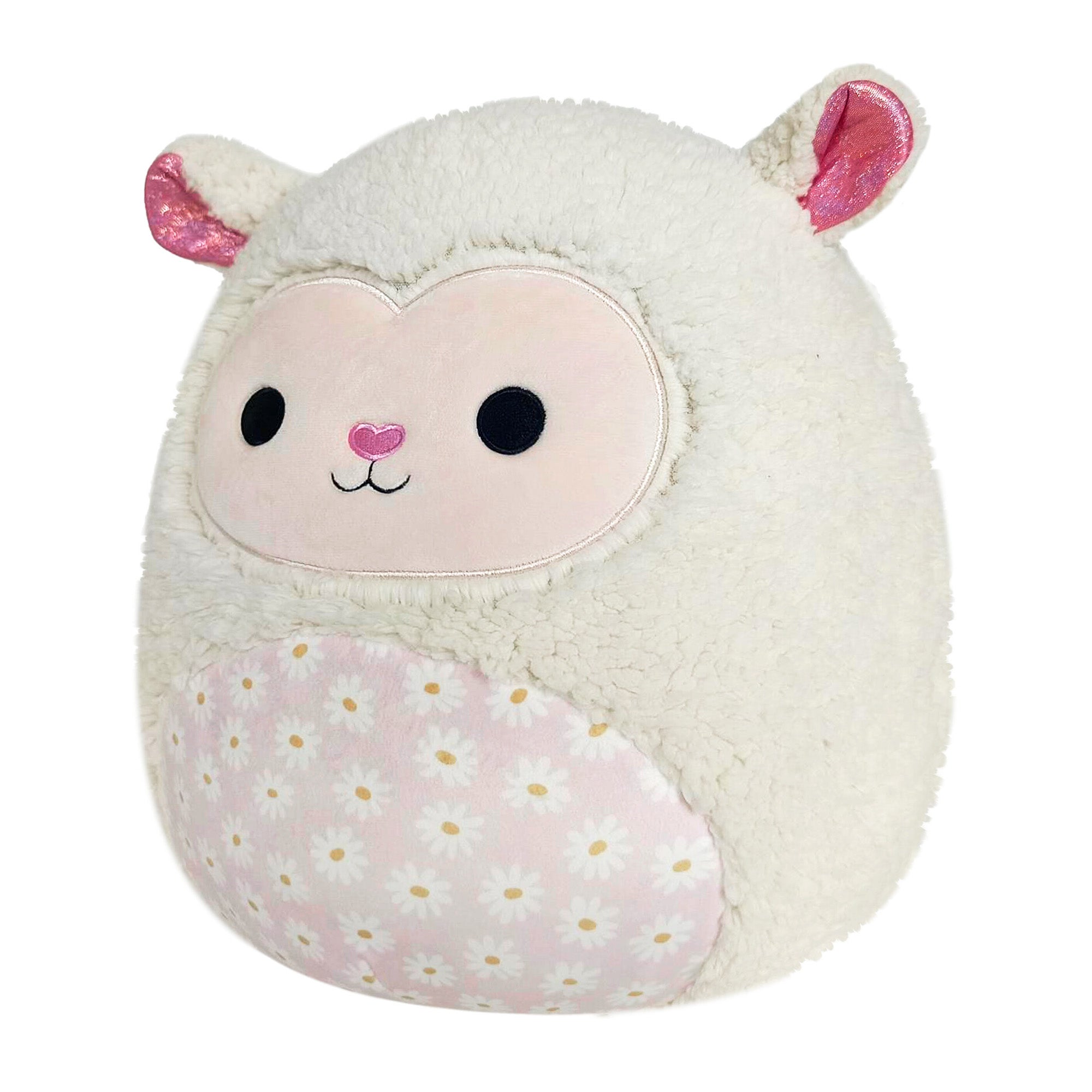 14-Inch Sophie the Cream Lamb with Daisy Flower Belly - Image 2