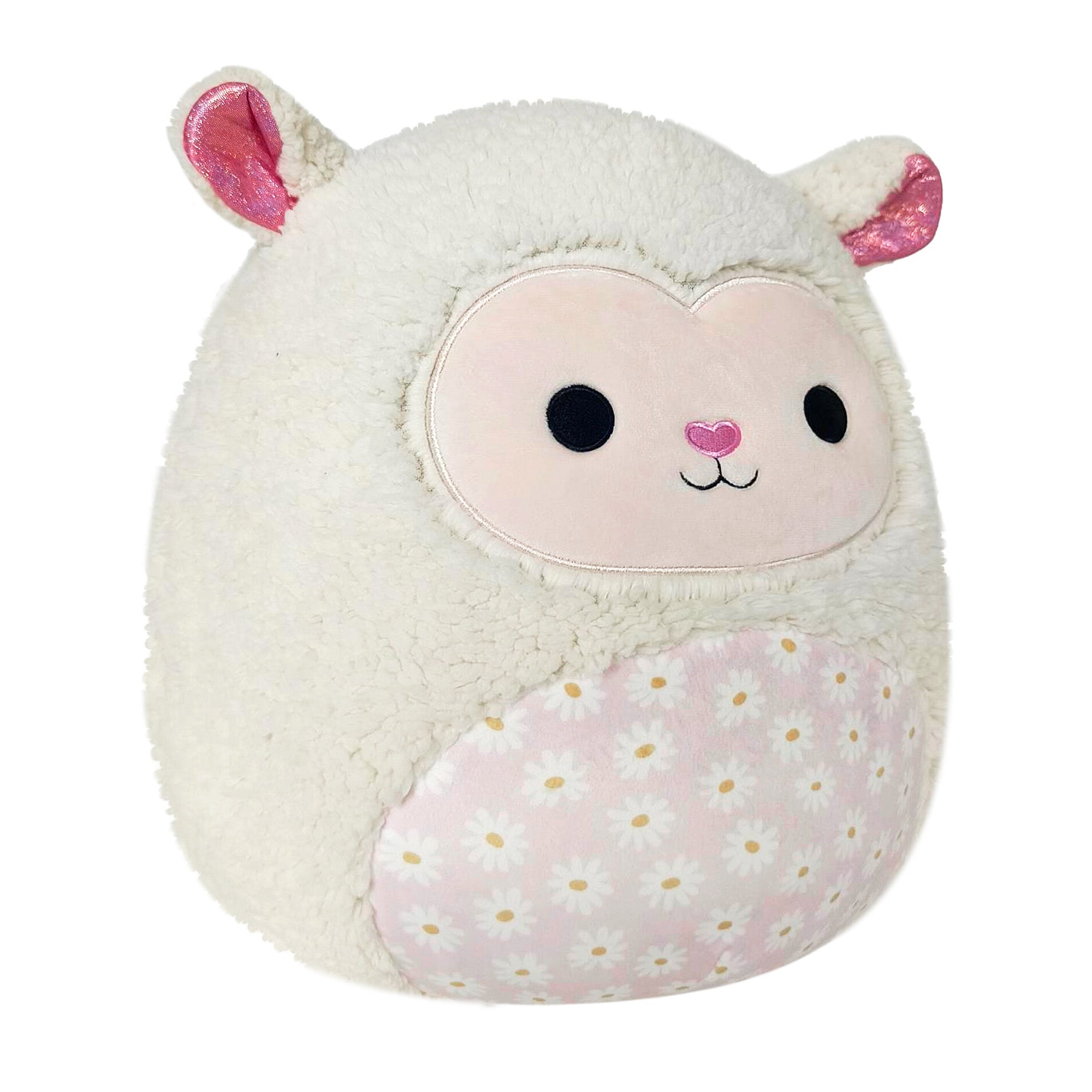 14-Inch Sophie the Cream Lamb with Daisy Flower Belly - Image 5