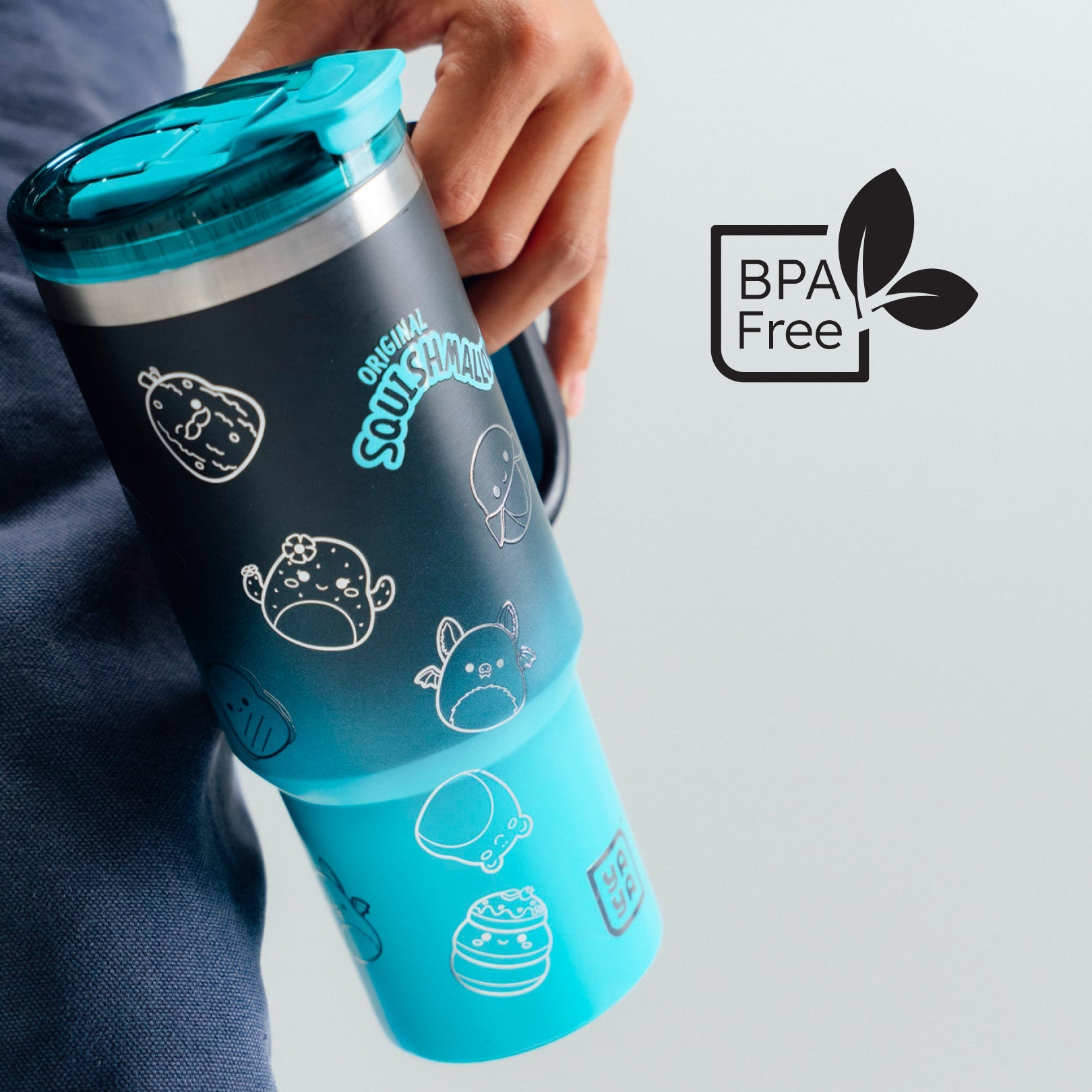Squishmallows Bling Tumbler with Straw - Image 9