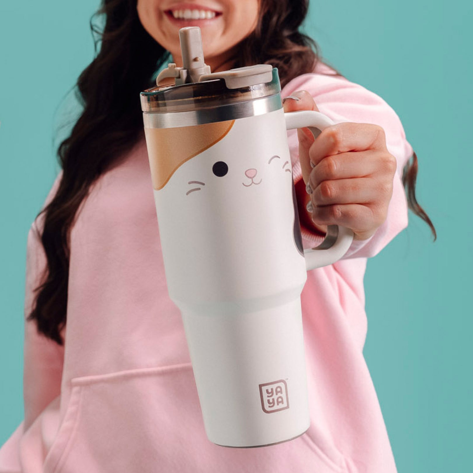 Squishmallows Cam Tumbler with Straw - Image 6